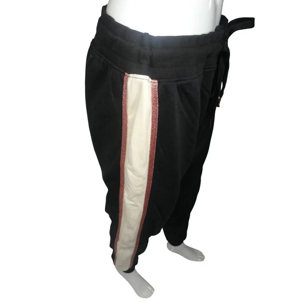 Bebe Sport Color Pop Jogger Black Women's Size 1X - Picture 4 of 13